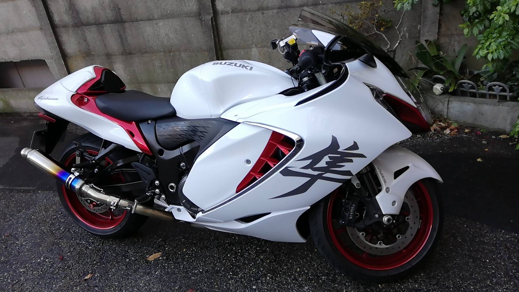 院長の趣味であるSuzuki Hayabusaでのツーリング